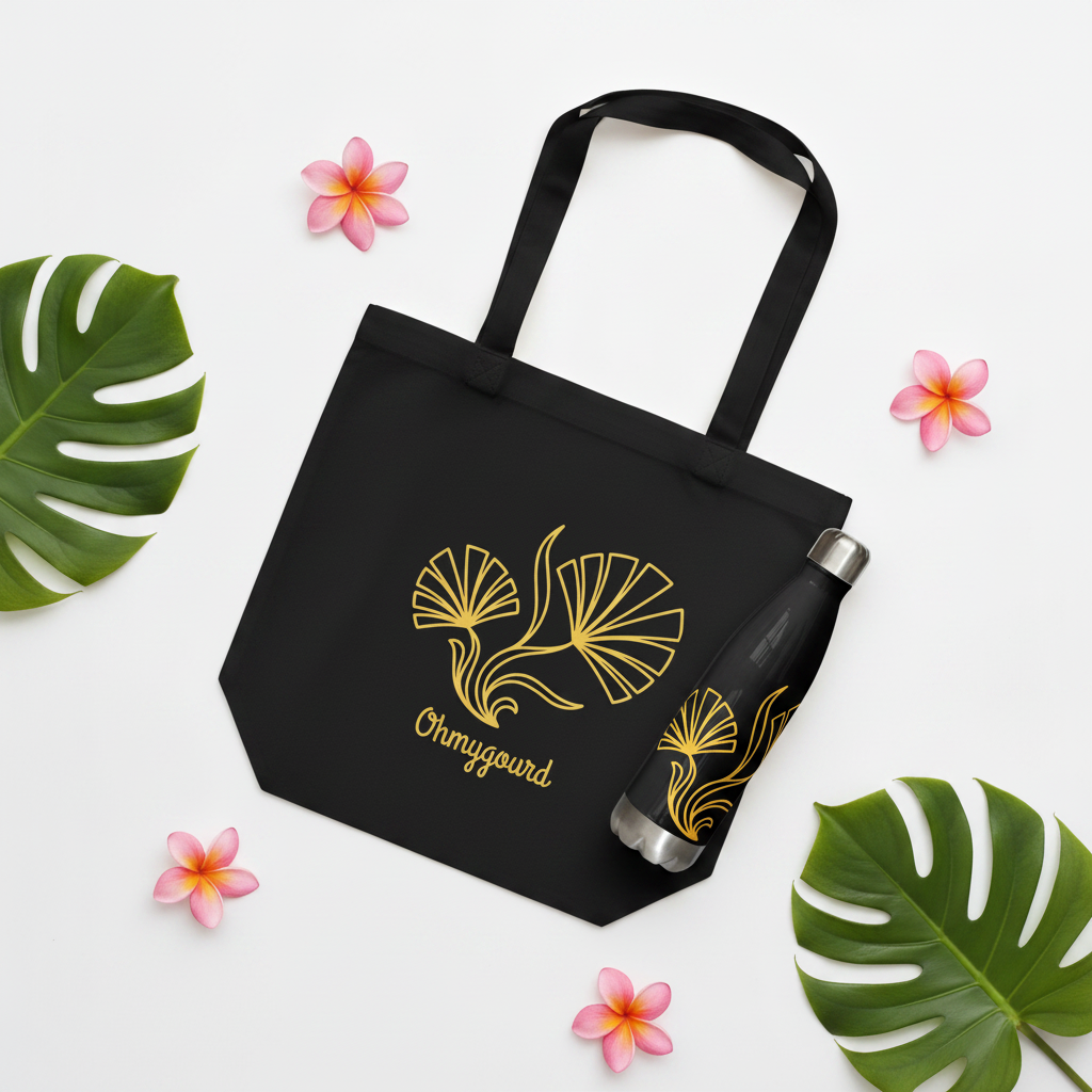 Combo Tiare — flat lay produits réels