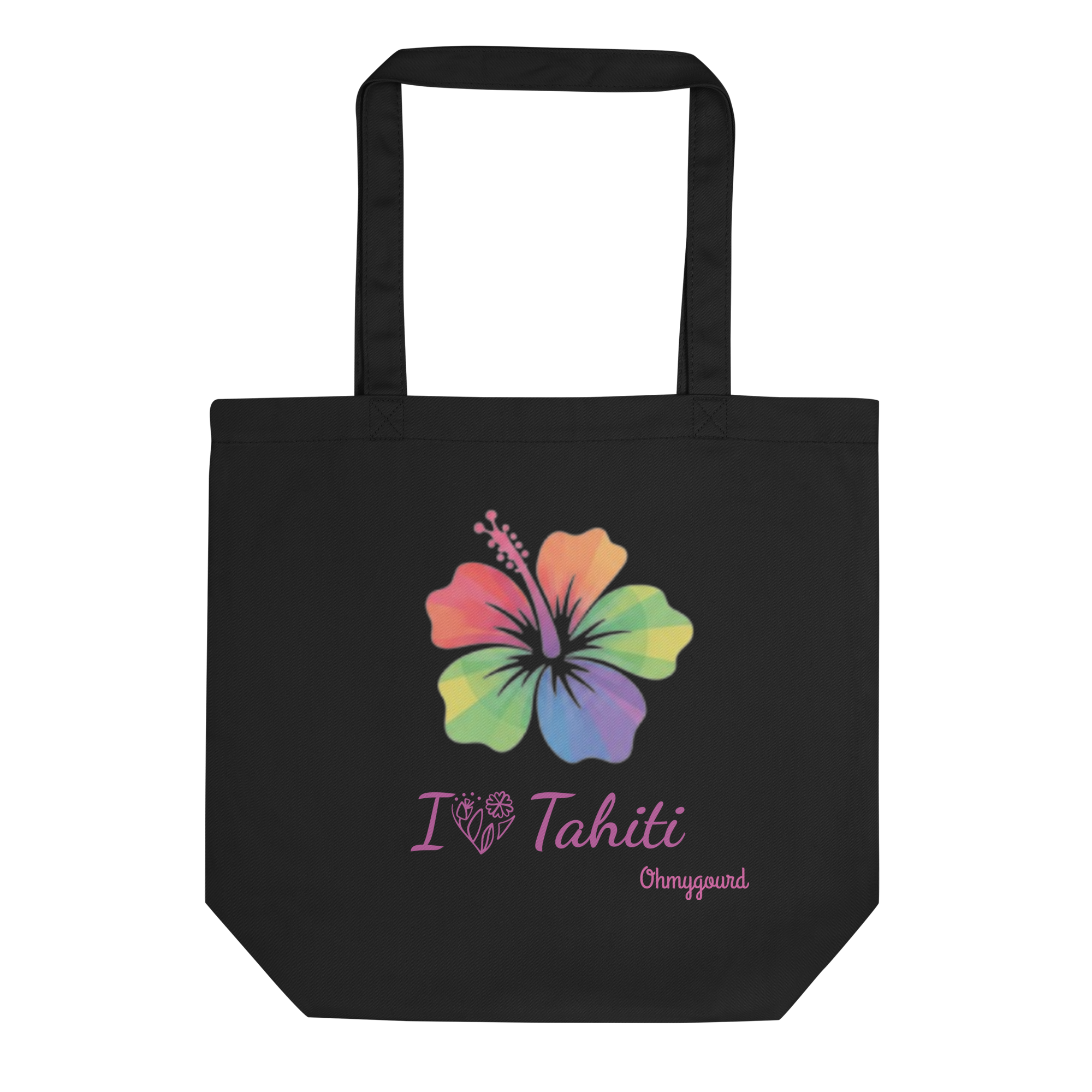 Hibiscus Tote — Tote Bag Écolo Coton Bio