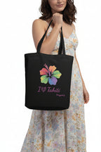 Hibiscus Tote — Tote Bag Écolo Coton Bio