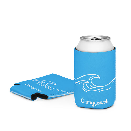 Can Cooler Néoprène – Design Vagues | Ohmygourd